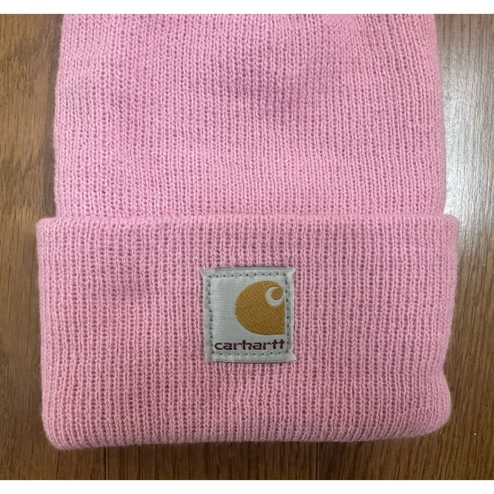 Carhartt Pink Infant Or Toddler Girl Beanie NWT